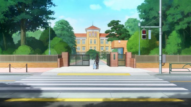 Front gate of Seisho Music Academy